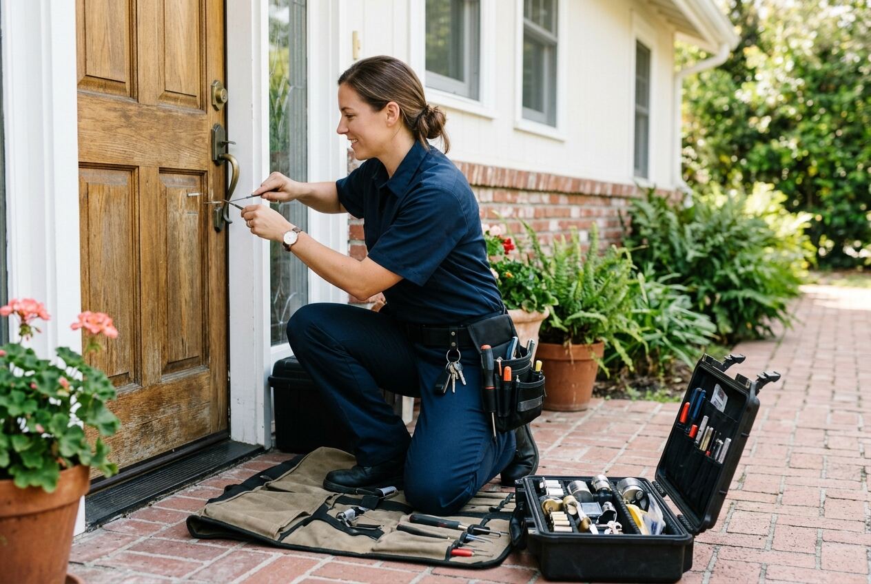 Locksmith Phoenix professional team at work
