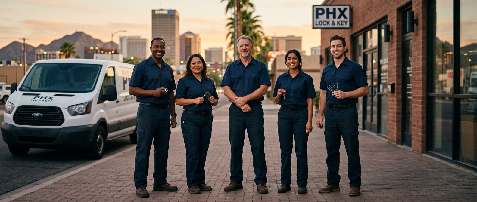 Locksmith Phoenix professional team