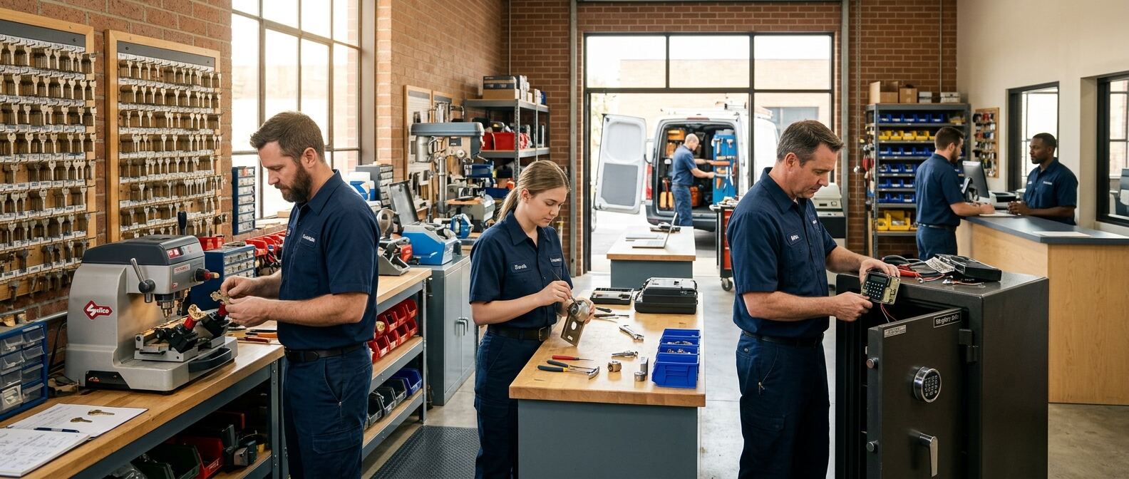 Locksmith Phoenix services team in Phoenix